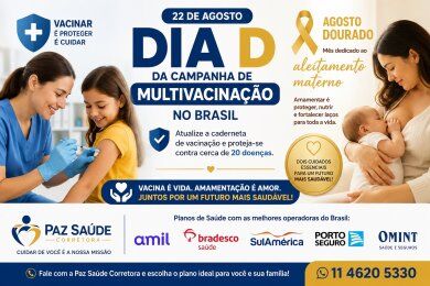 Dia D da Multivacinação em 22 de agosto - Guia prático e completo Dia D da Multivacinação em 22 de agosto - Guia prático e completo